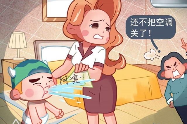 夏天宝宝不吹空调怕长痱子，吹了怕生病？学会这样吹，安稳度夏