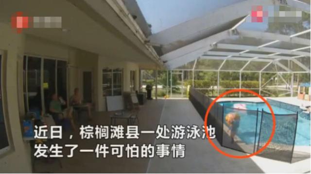 1岁半男童落水，“超人爸爸”上演“空中”救娃