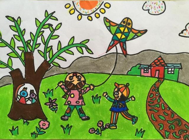 3-6岁学画黄金期，幼师推荐20幅范画，优秀小画家从模仿开始