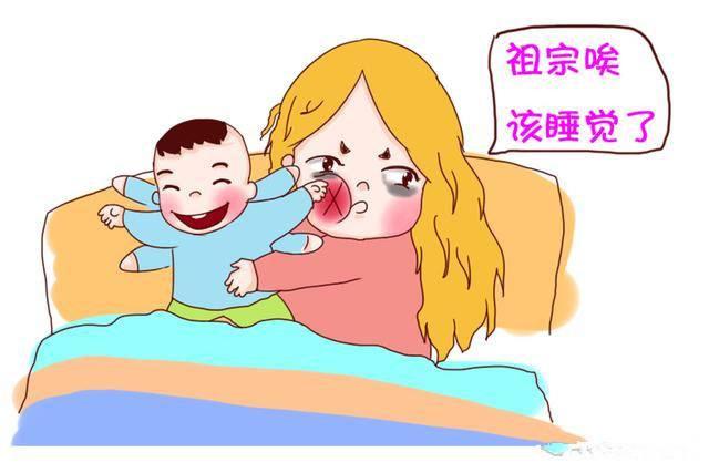 “妈妈我不想睡”宝宝晚睡害处多，宝妈用妙招让他乖乖早睡