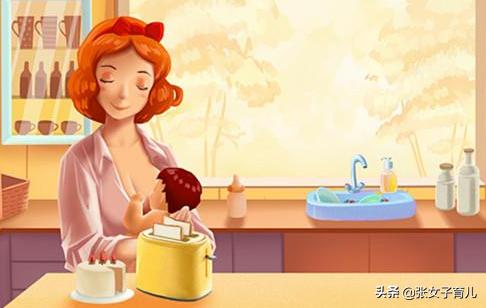 母乳喂养宝宝好处多多，但这个缺点，让宝妈几乎累到崩溃