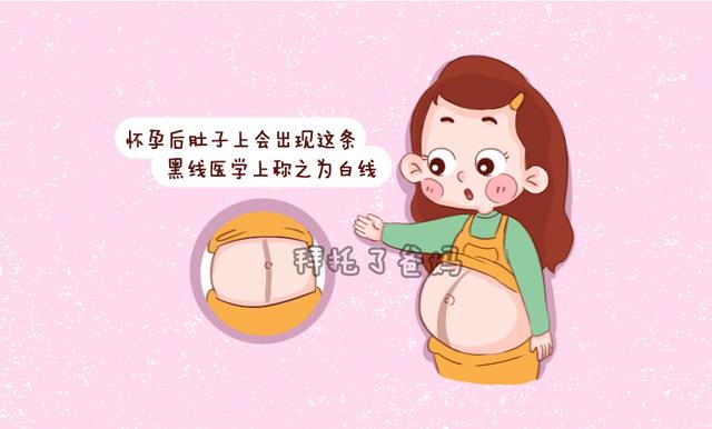 涨姿势！怀孕时肚子上那条丑陋的黑线是啥？隐藏了哪些信息？