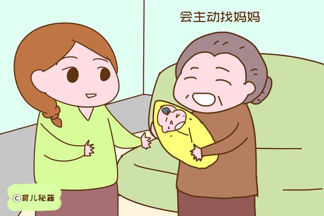 宝宝有这些表现，说明已经认出妈妈了，不想受累以后得聪明点