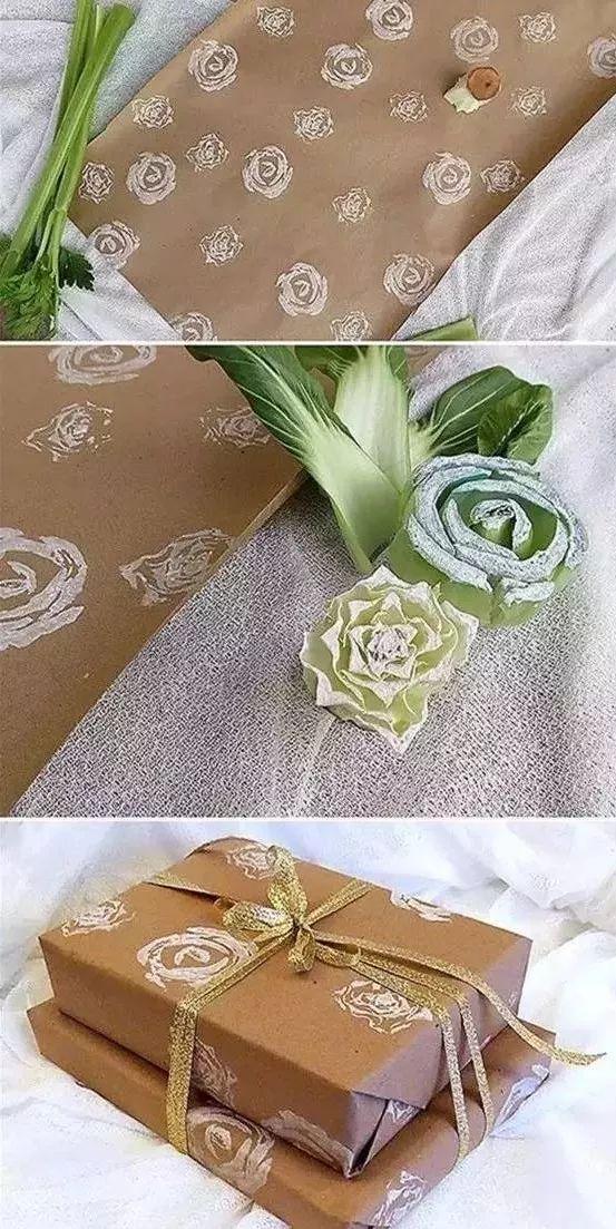绝了！麻麻厨房切掉的菜头菜梗，被孩子偷偷捡起来做成了花