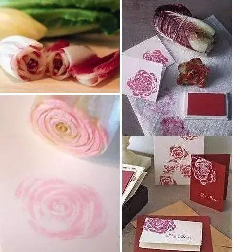 绝了！麻麻厨房切掉的菜头菜梗，被孩子偷偷捡起来做成了花