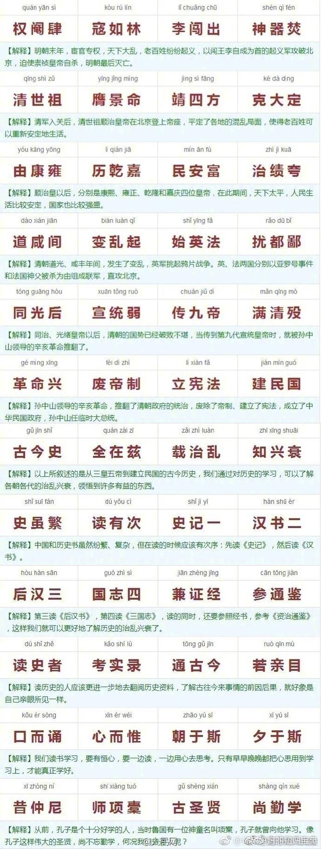 幼儿园园长分享：最全《三字经》注解图，宝爸宝妈收藏备用吧
