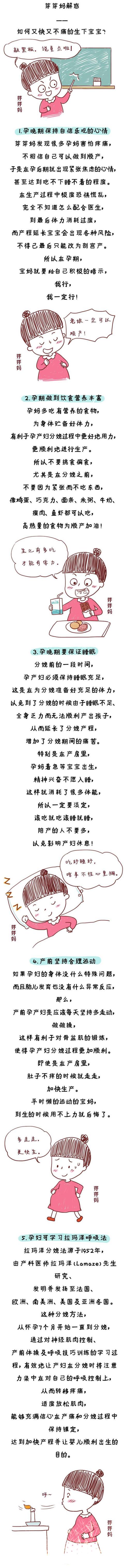 那些顺产不太痛又很快的产妇，都有这些特征，看看你是不是幸运儿
