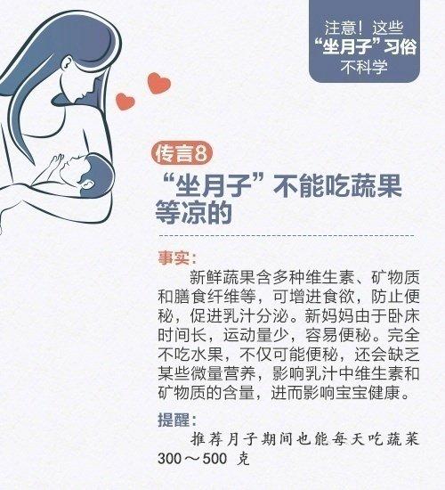 注意！这些“坐月子”习俗不科学