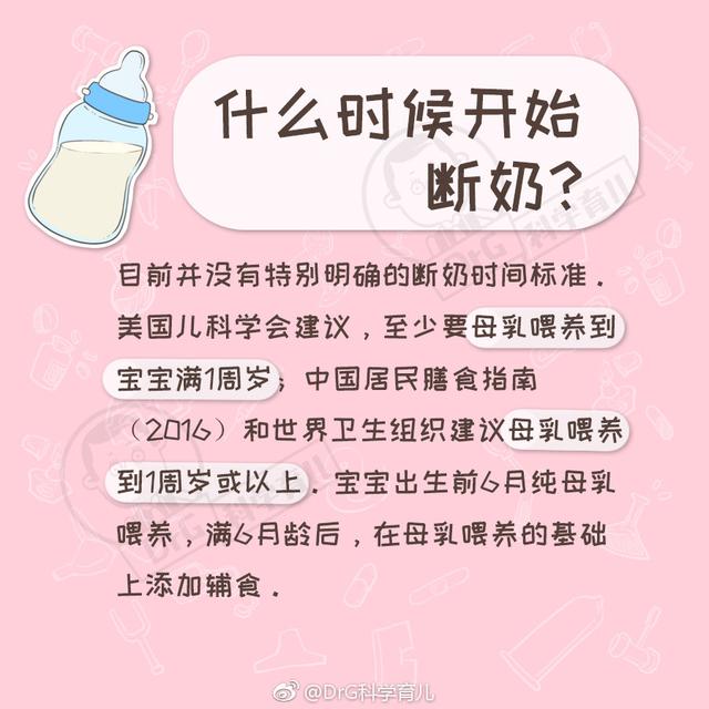 宝宝“断奶”尝试，收藏一下吧！