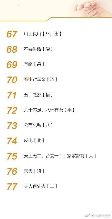 100个健脑益智的字谜，建议家长收藏！越早练习，宝宝智商越高