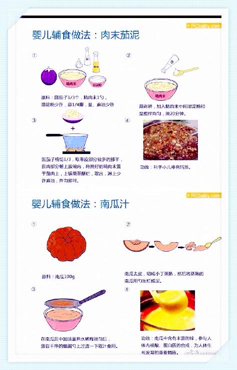 高级月嫂：超实用的22种宝宝辅食，营养又美味！新手妈妈收藏备用