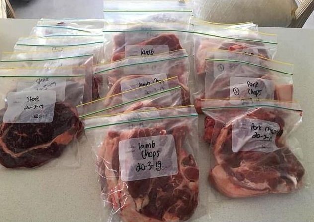 最有计划的妈妈，临产前为家人准备了足够70顿饭的食材