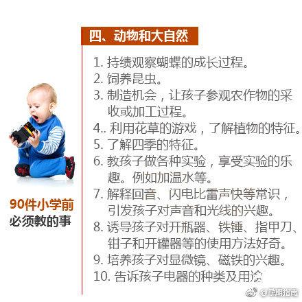 幼儿园园长：宝宝上学前必须要学会的90件事，别让孩子输在起跑线