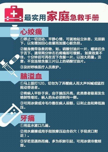 宝妈必备:宝贝易发生的27种小意外，实用急救手册，建议收藏