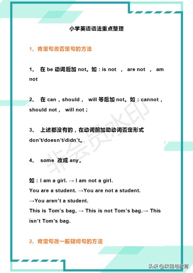 小学英语难？其实也就这“24张图”!打印出来背过，6年不用愁