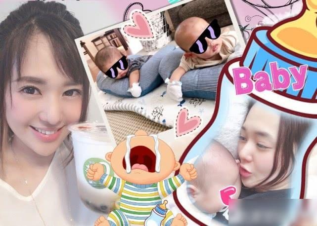 苍井空照顾宝宝有心得，各种办法用上，而且是一个妈妈好能手