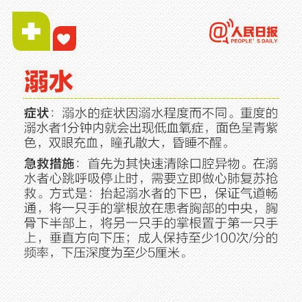 最全急救常识，家长们快来学学！关键时刻用得上