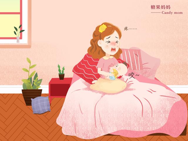 母乳时被宝宝咬哭，宝妈反手一巴掌后，孩子的表现心疼哭了