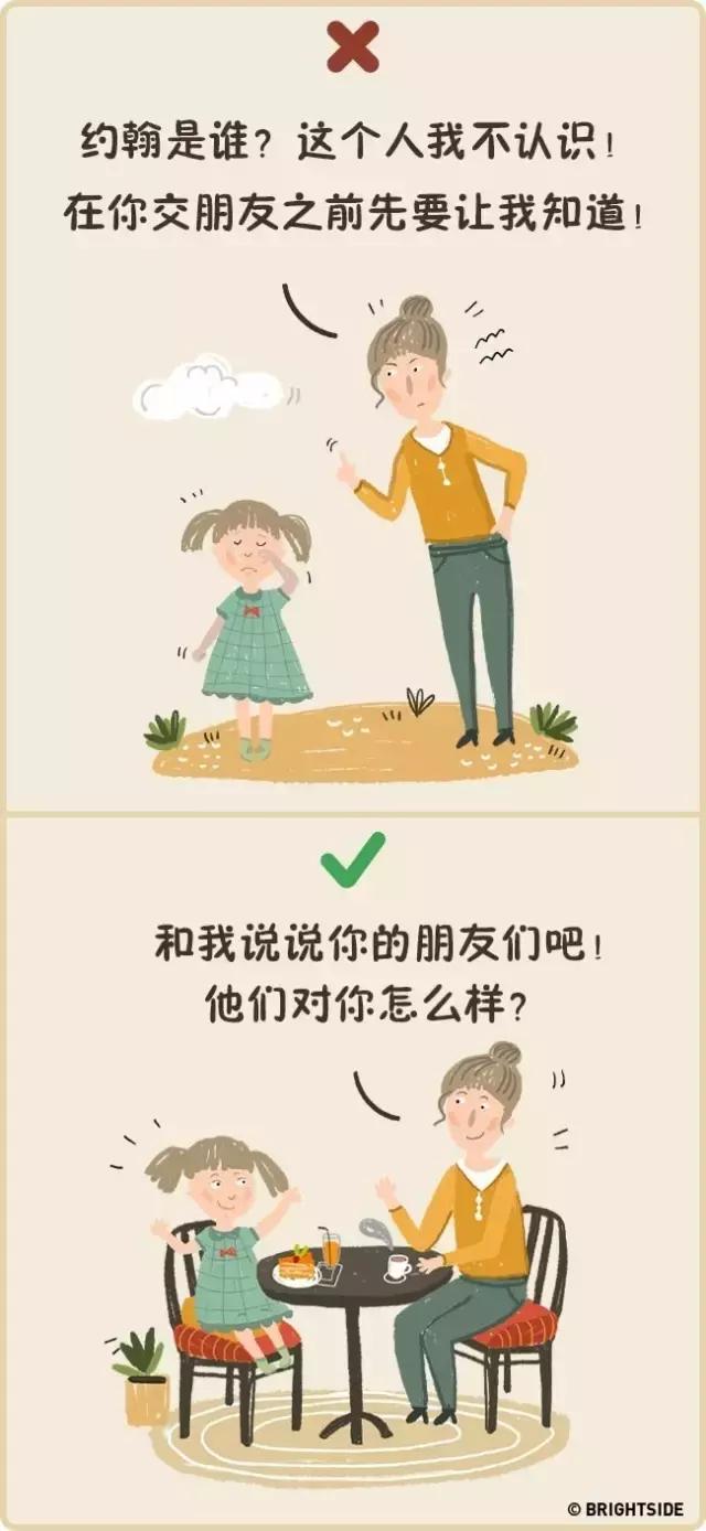 4张图告诉你，好父母是怎么和孩子说话的