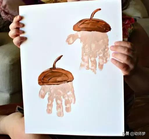 最新幼儿园玩手印画，孩子一定没玩过