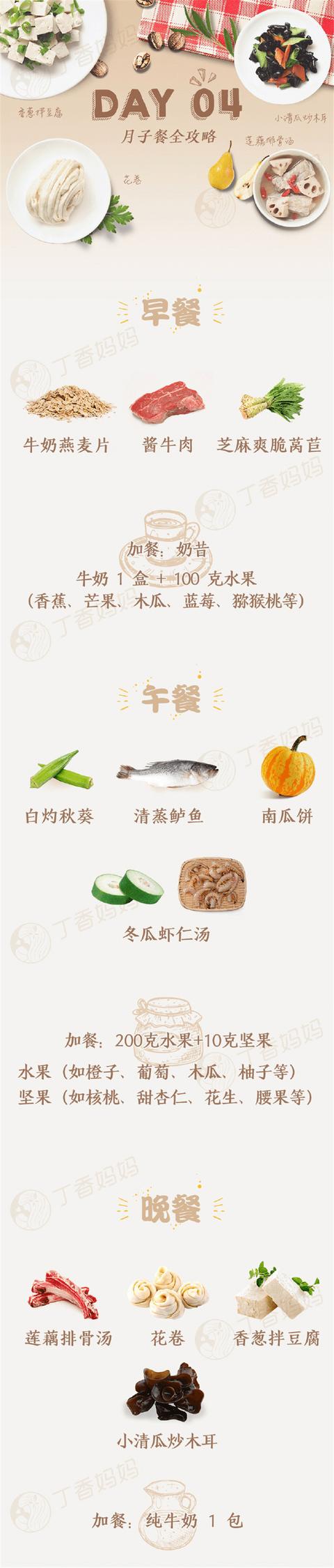 营养科医生：产后28天“月子餐”食谱，很实用，收藏了吧