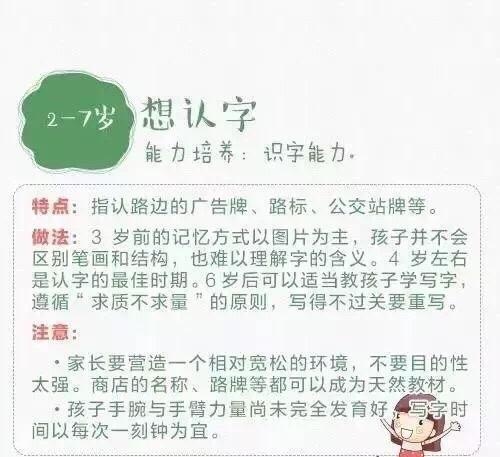 1-9岁孩子的成长敏感期，哪些事情家长必须要注意？家长须知