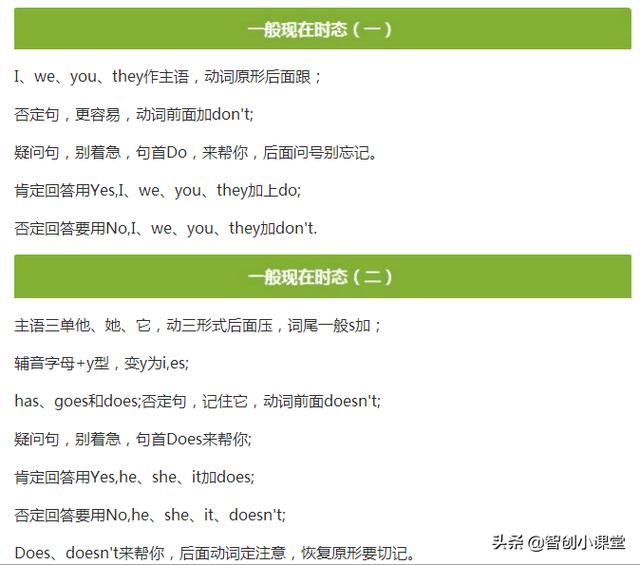 中小学英语语法顺口溜，一份最好的英语礼物，让孩子爱上英语