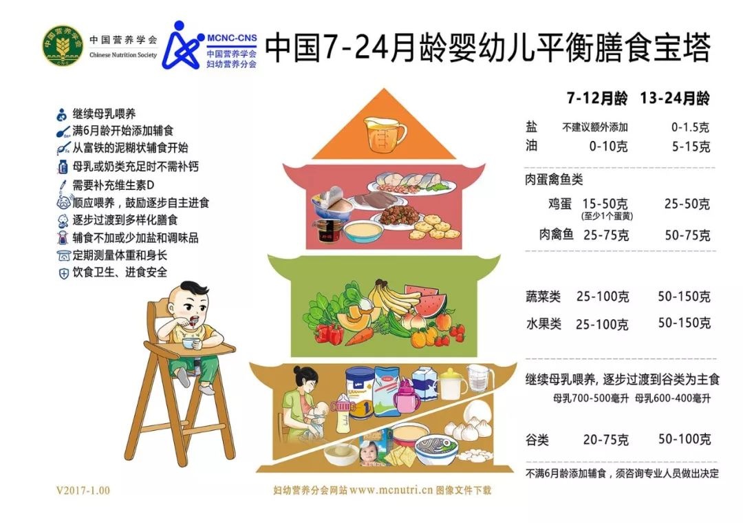 【收藏】中国权威的备孕、孕期、哺乳，婴幼儿，学前儿童膳食宝塔