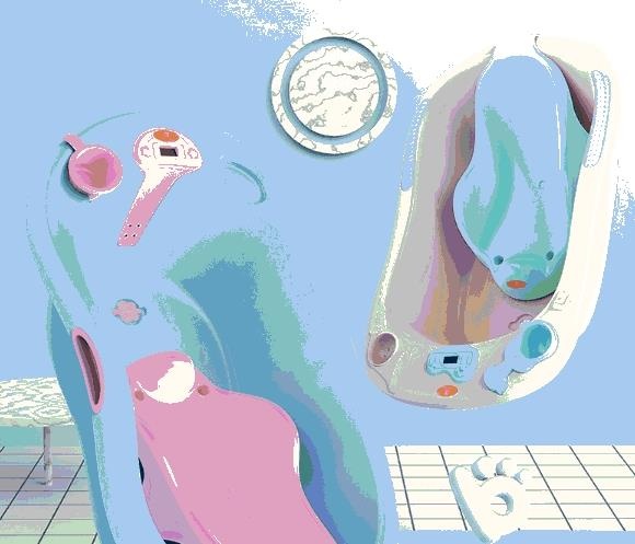 今年流行这五款婴儿澡盆, 婴儿洗得享受过瘾