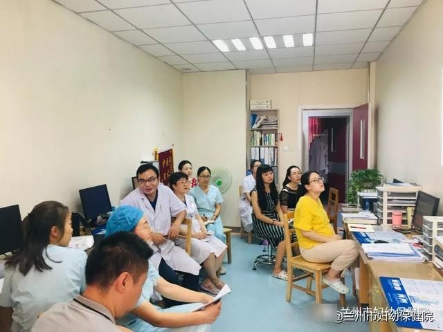 北京八一儿童医院马明广博士来我院新生儿科进行教学查房及授课