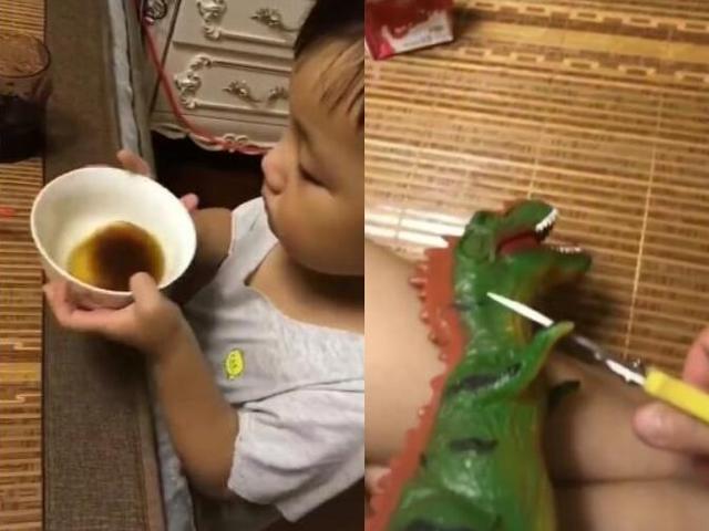 宝宝生病不吃药，妈妈用尽妙招，娃娃：最长的路是妈妈的套路