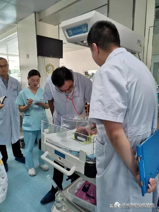 北京八一儿童医院马明广博士来我院新生儿科进行教学查房及授课