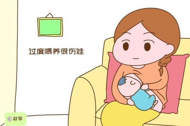 宝宝发出以下信号说明“吃饱了”，宝妈别粗心，过度喂养很伤娃