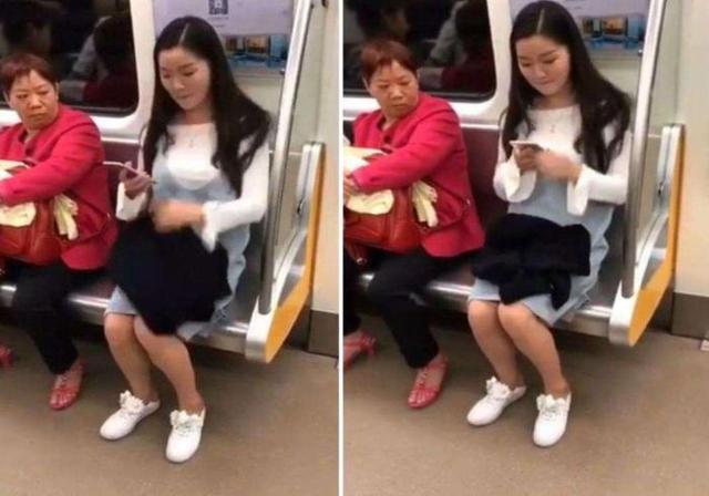 地铁一大妈因座位咒骂：你肚里孩子早晚要掉！遭孕妇扔保温杯砸头