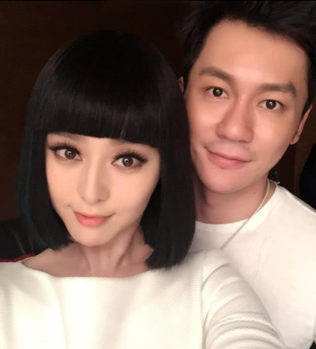 范冰冰晒自拍,剪短头发被指怀孕了,本尊现身破谣言