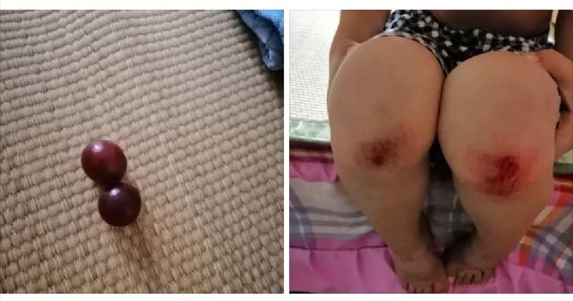 宝宝把裤子弄得脏兮兮，宝妈正准备骂，一看娃手心的东西，太感动