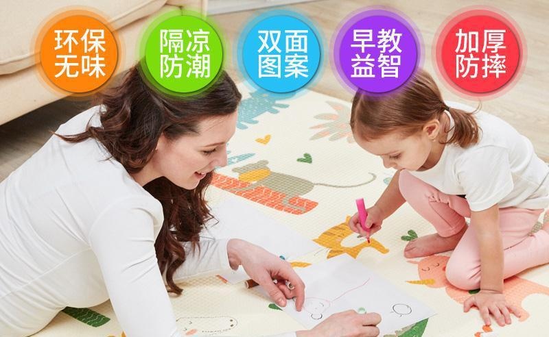 爬行垫有没有必要买，先了解这些好处，简直是带娃必备品