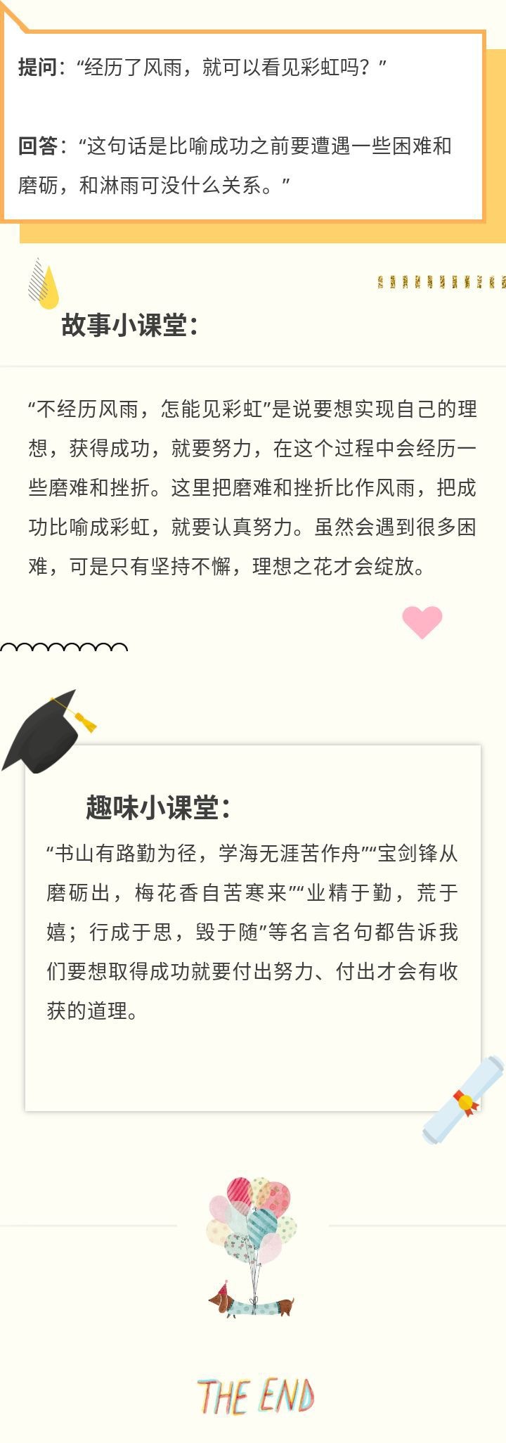 【儿童必读趣味小知识】经历了风雨，就可以看见彩虹吗？