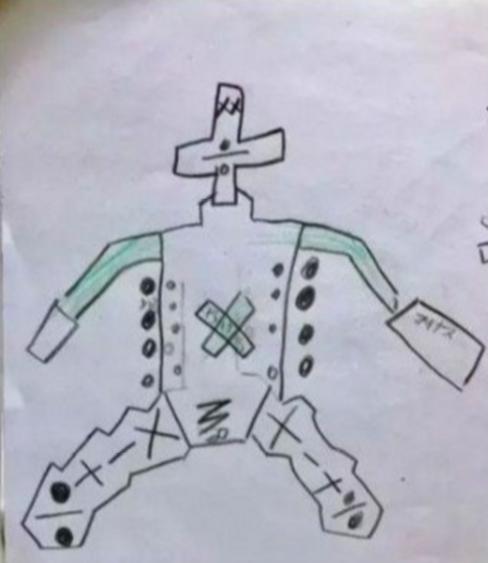 别人家爸爸，“孩子你尽量画，我改不好算我输”，网友：甘拜下风