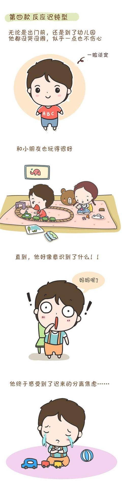 下周宝宝入园第一天的表现，快来看看你家属于哪一款？哈哈哈