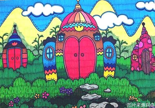 12幅孩子创意绘画，开发想象力和创造力，家长看一眼忍不住夸赞