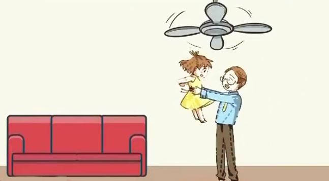 3岁女孩和爸爸玩“举高高”，玩得正兴起，悲剧发生了！