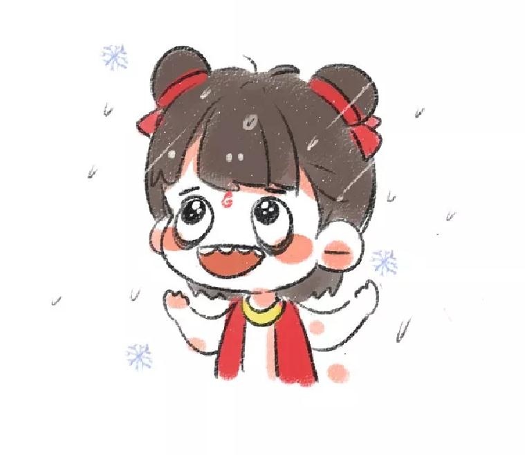 魔童降世哪吒：哪吒嫌弃天气太热了，敖丙立马为他下一场雪