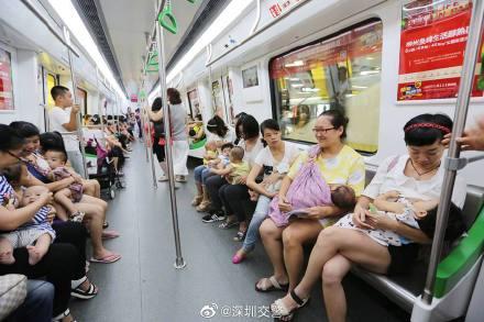 宝妈地铁上喂奶，男子骂其影响形象，6岁女孩的话让众人沉默