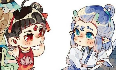 幼童哪吒教敖丙算术，4＋7却把敖丙难住，哪吒一招轻松征服敖丙