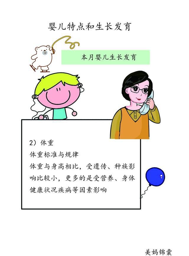 婴儿一到九月生长发育标准