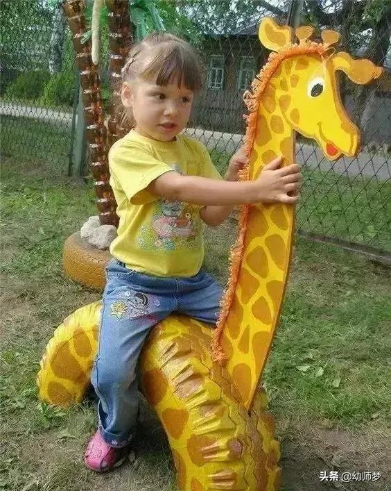 你见过用轮胎打造的幼儿园么？