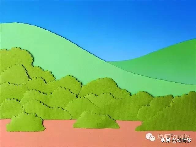 幼儿园漂亮的纸贴手工环创画，美到爆