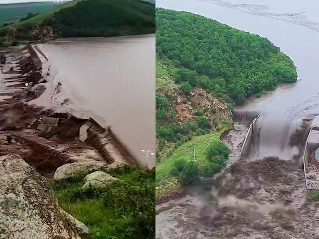 内蒙古呼伦贝尔市两座水库垮坝 目前未收到人员伤亡报告