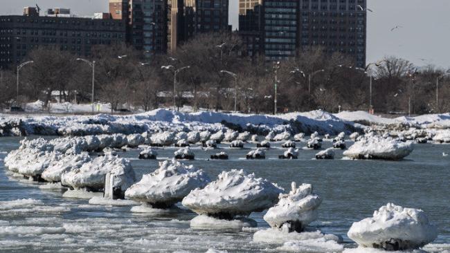美媒:受寒潮影响,全美已有约70人死于暴雪和低温
